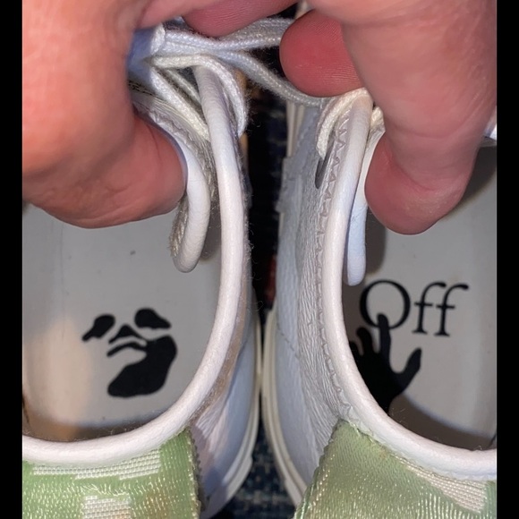 Off-White Virgil Abloh Arrow High Top Sneakers Sz Women’s 37 - Picture 13 of 16